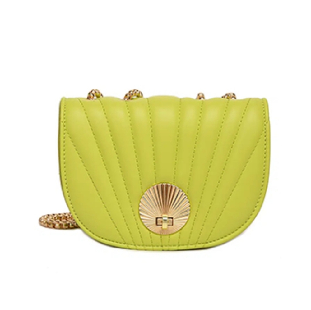 CHAIN strap  SHOULDER SADDLE BAG